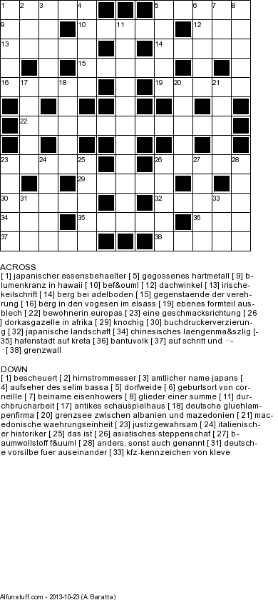 Banzai Tugend Politik simple crossword puzzles online Eintauchen Bier