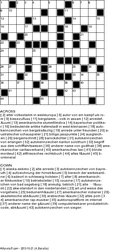 German Crossword Puzzles 2