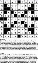 english crossword puzzles chanllenge