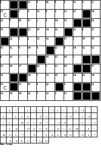 Codeword puzzles printable Cipher crosswords puzzles